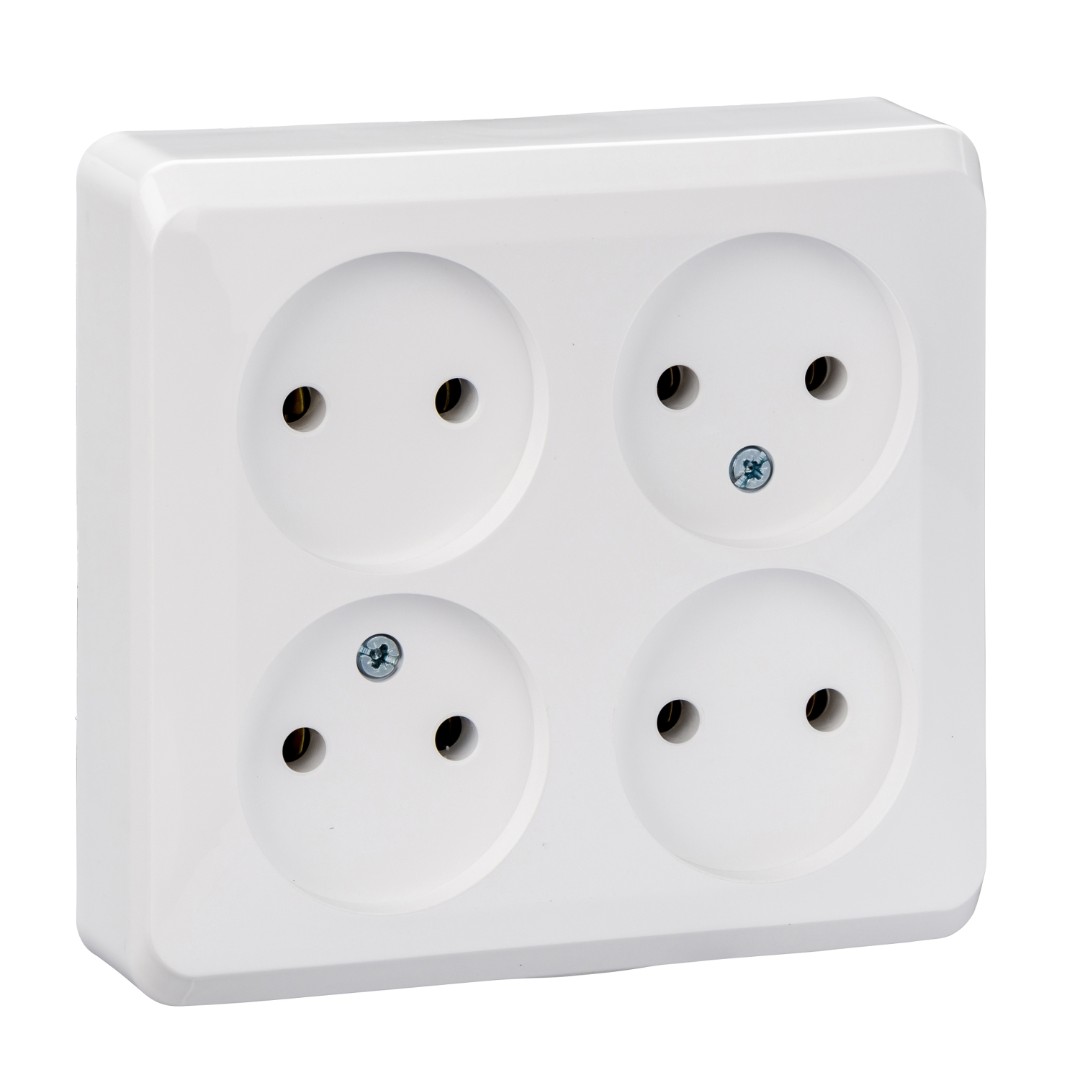 Розетка штепсельная Schneider Electric Этюд РА16-205В 16А 250В