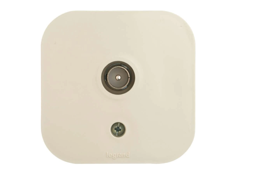 Розетка ТВ Legrand Quteo 255259 (звезда)
