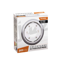 Светильник встраиваемый светодиодный Jazzway PGX53 10639.26 1016782 106мм х 39мм (матовый хром)