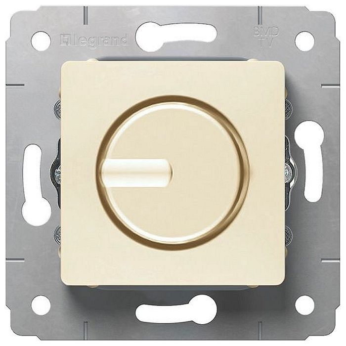 Диммер Legrand Cariva 773717 300Вт (выключатель, слоновая кость)