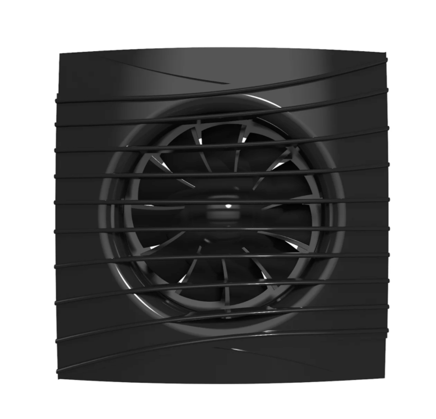 Вентилятор вытяжной DiCiTi Silent 4C obsidian (осевой)