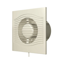 Вентилятор вытяжной DiCiTi Slim 4 ivory D100 (осевой, декоративный)