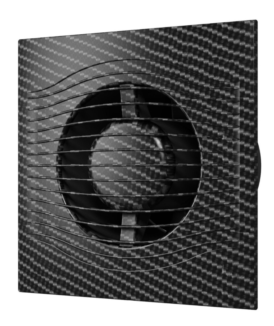 Вентилятор вытяжной DiCiTi Slim 4C black carbon (осевой)