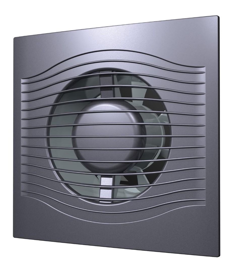 Вентилятор вытяжной DiCiTi Slim 4C dark gray metal (осевой)