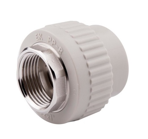 Муфта комбинированная Wavin Ekoplastik SZI07575RCT 75мм x 2 1/2 дюйма (резьба внуренняя)