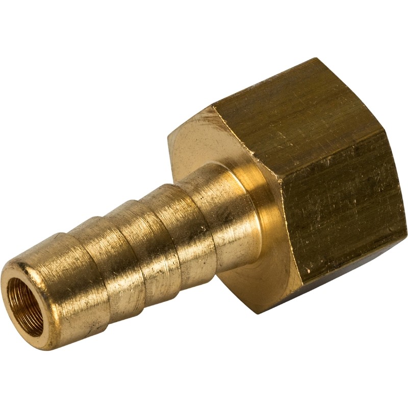 Штуцер Valtec 8мм х 1/2 дюйма (бронзовый, внутренняя резьба)