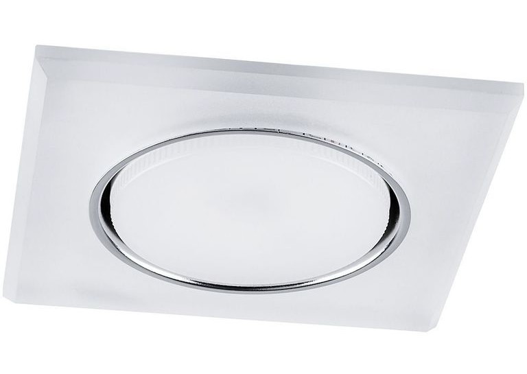 Светильник встраиваемый Feron CD5022 32661 20LED 2835SMD 4000K 11Вт GX53 (с подсветкой, без лампы, белый матовый)