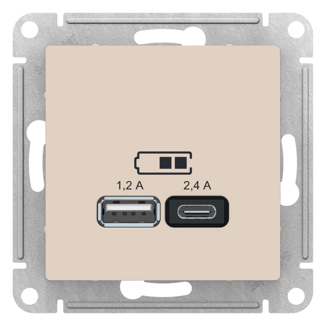 Розетка USB Schneider Electric AtlasDesign ATN000233