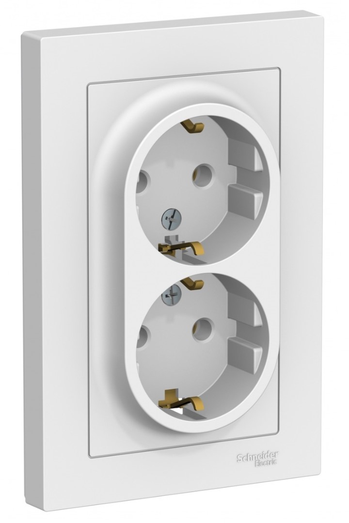 Розетка штепсельная Schneider Electric AtlasDesign ATN000124 16А