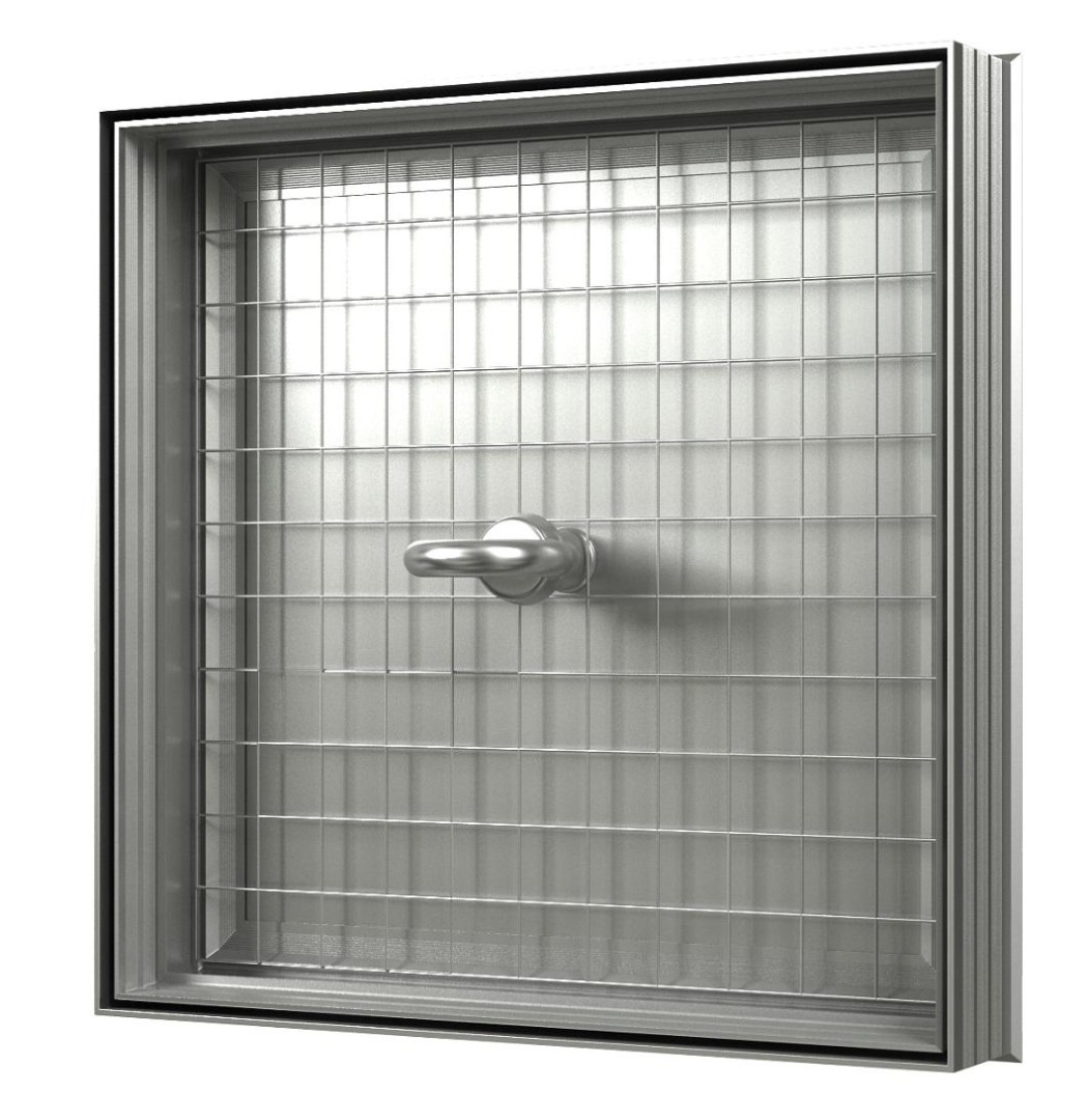 Люк ревизионный Evecs D6060 floor 600мм х 600мм (напольный, под плитку)