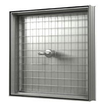 Люк ревизионный Evecs D6060 floor 600мм х 600мм (напольный, под плитку)