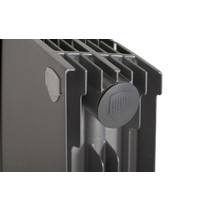 Радиатор биметаллический Royal Thermo PianoForte 500 HC-1054874 480 мм 6 секций секционный, подключение универсальное боковое, цвет Noir Sable)
