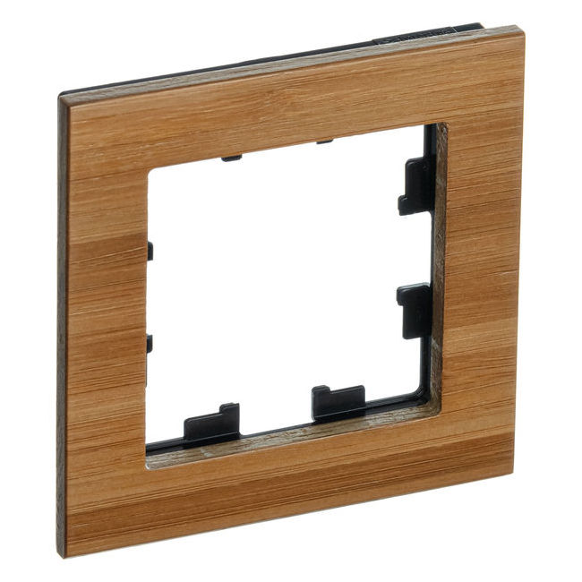 Рамка для розетки Schneider Electric AtlasDesign Nature ATN353201 (1-местная, дерево, бамбук)