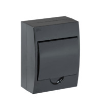 Щит распределительный IEK MKP13-N-06-41-K02 ЩРН-П-6 IP41 (черный)