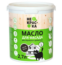 Масло для фасадов Не Краска НФ-00002508 2,7л (цвет венге НК-8)