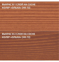 Масло для фасадов Не Краска НФ-00003065 2,7л (цвет ольха НК-72)