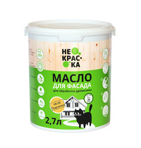 Масло для фасадов Не Краска НФ-00002506 2,7л (цвет подсолнух НК-50)