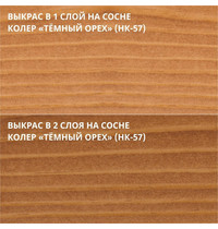 Масло для фасадов Не Краска НФ-00002499 0,9л (цвет темный орех НК-57)