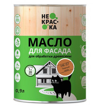Масло для фасадов Не Краска НФ-00002499 0,9л (цвет темный орех НК-57)
