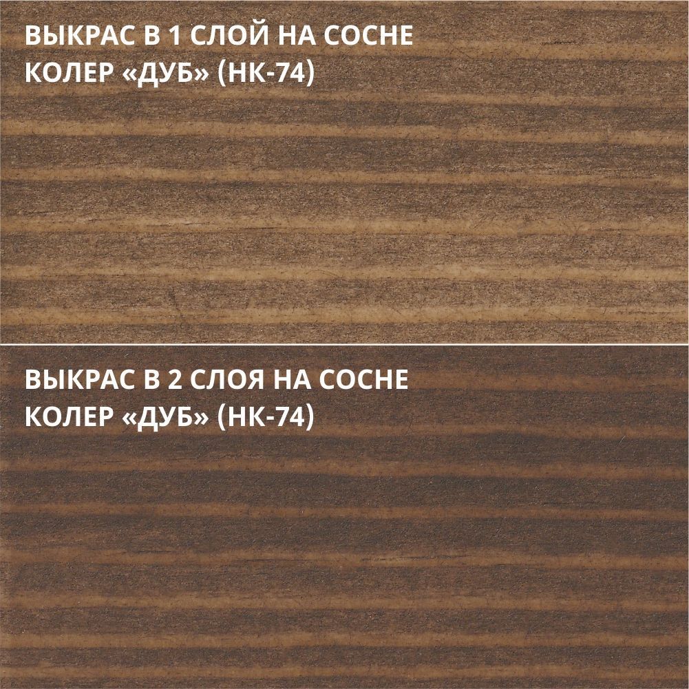 Масло твердое с воском для пола Не Краска НФ-00003085 0,4л (цвет дуб НК-74)