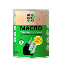Масло твердое с воском для пола Не Краска НФ-00002522 0,9л (цвет подсолнух НК-50)