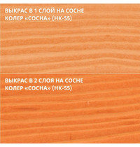Масло твердое с воском для пола Не Краска НФ-00003073 0,9л (цвет сосна НК-55)