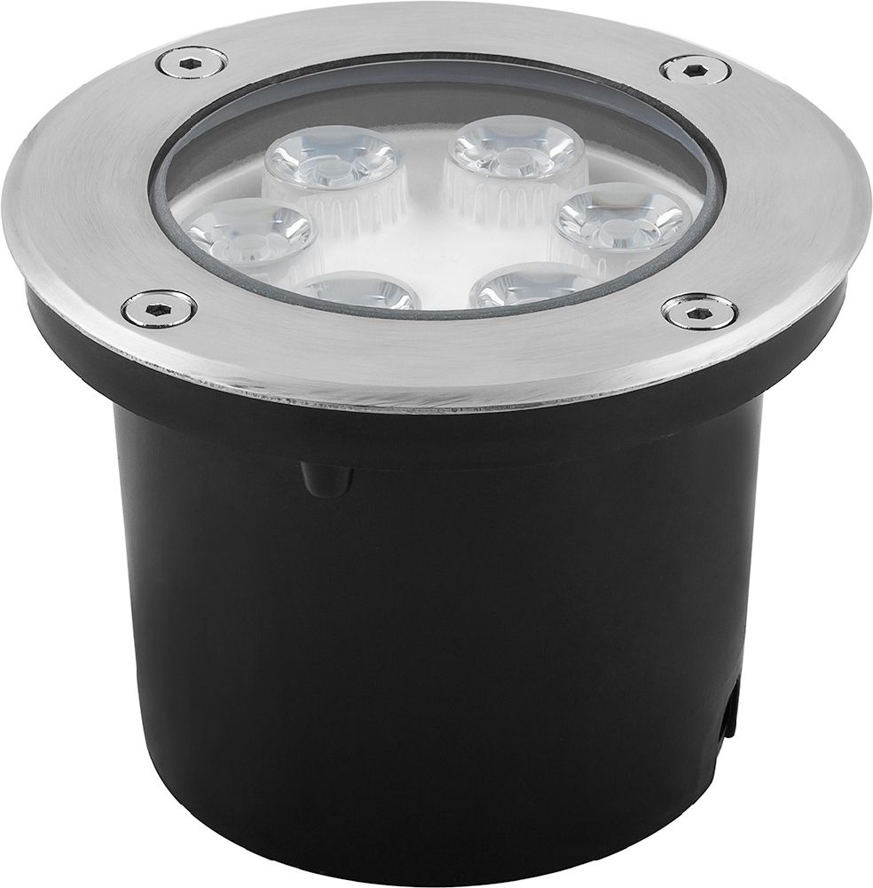Светильник тротуарный светодиодный Feron SP4112 32015 6LED 6Вт IP67 120мм х 90мм (теплый белый, внутренний диаметр 82мм)