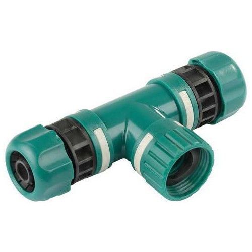 Тройник для шланга Raco Original 4250-55287С 3/4-1/2 дюйма (наружная резьба, Т-образный, ударопрочный пластик)