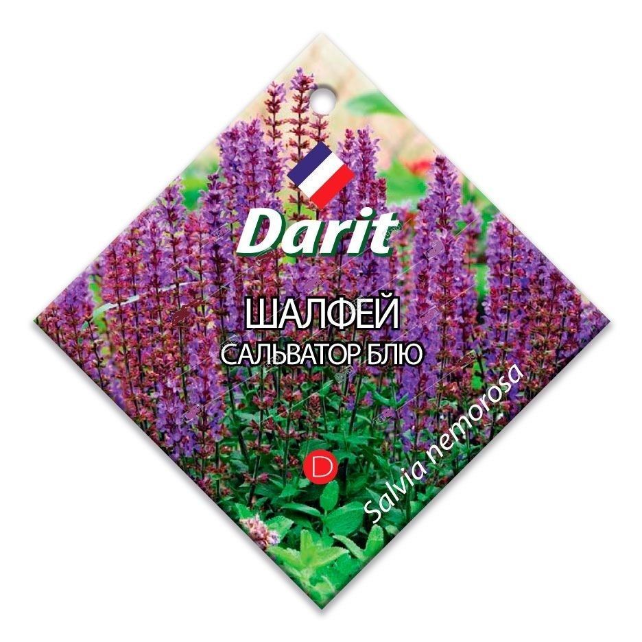 Семена Darit Шалфей дубравный Сальватор Блю 91321 М*7шт