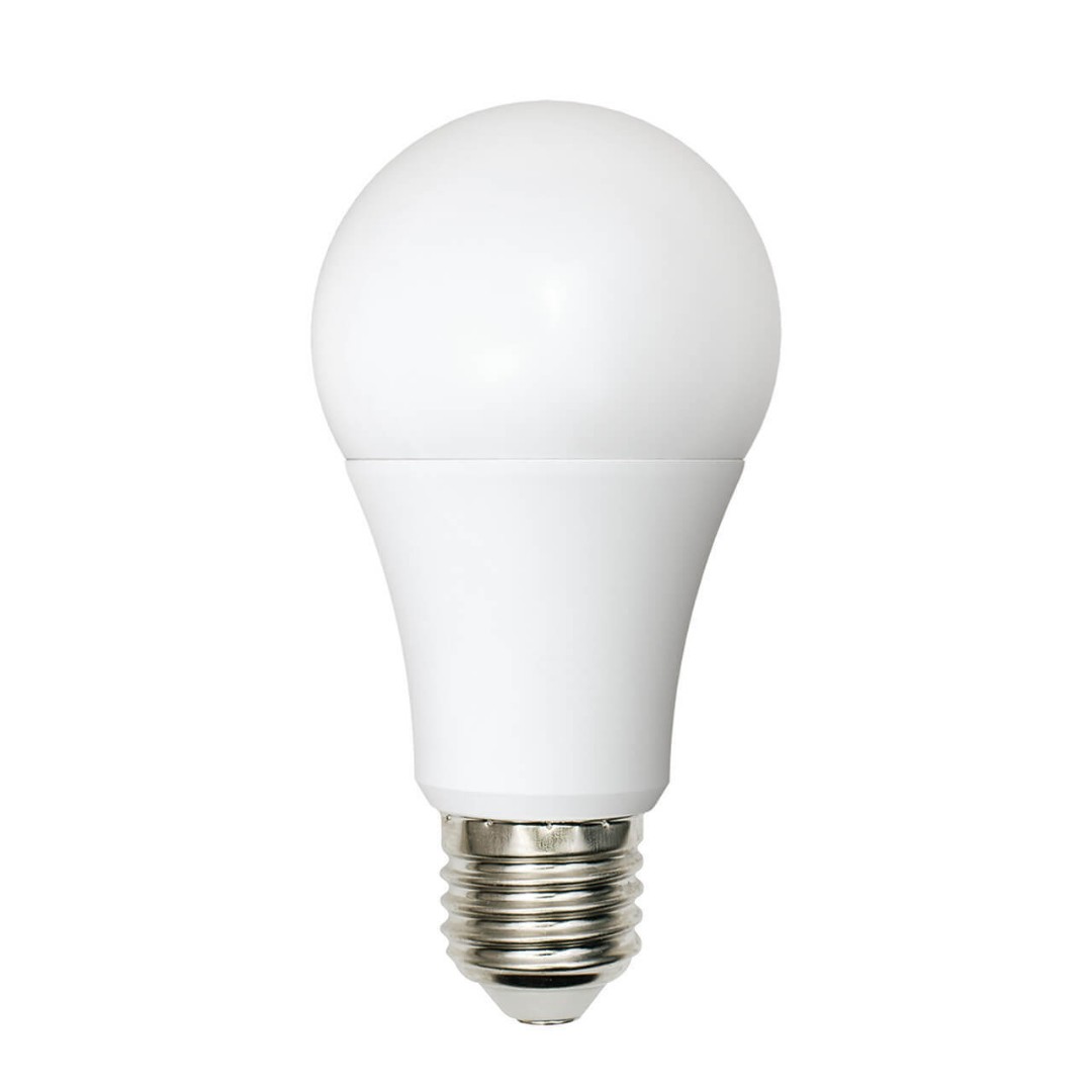 Лампа светодиодная Uniel PLB01WH LED-А60-9W/WW+NW/E27/FR UL-00001569 12-24В (форма А, матовая)