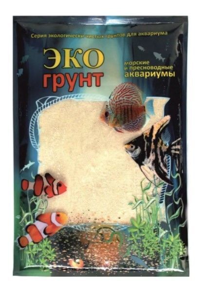 Грунт для аквариума Медоса 93016 0,3-0,9мм 3,5кг (кварцевый песок, белый)