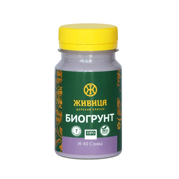 Масло для дерева с антисептиком Живица БиоГрунт Про НФ-00002890 0,1л (цвет слива И-40)