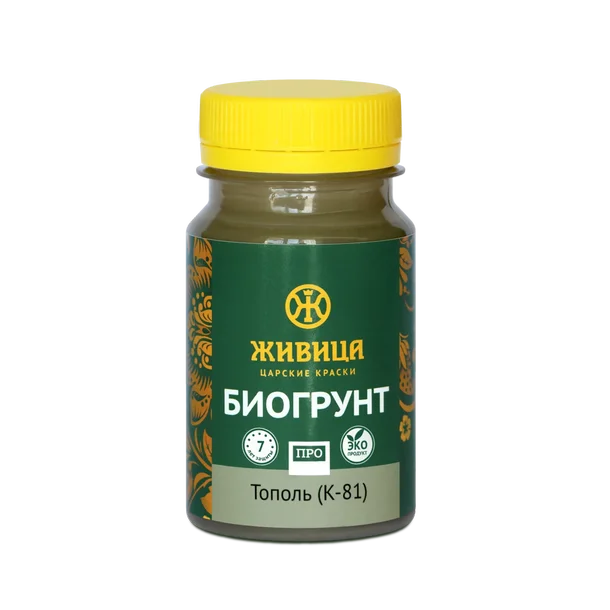 Масло для дерева с антисептиком Живица БиоГрунт Про НФ-000002869 0,1л (цвет тополь К-81)