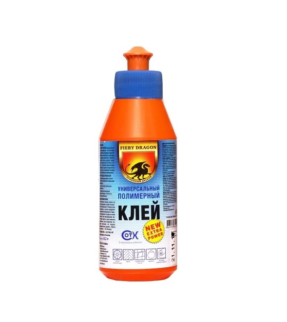 Клей строительный Fiery Dragon 0,2л (универсальный, полимерный)