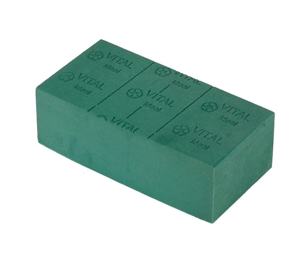 Губка флористическая VITAL Оазис 1132309/4875538 23см х 11см х 7,5см