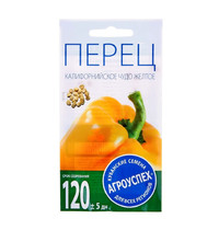 Семена Агроуспех Перец Калифорнийское чудо желтое 1094338 0,1г