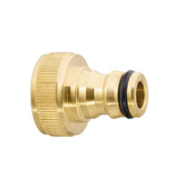 Адаптер Palisad 65820 1/2-3/4 дюйма (латунный, внутренняя резьба, с переходом)