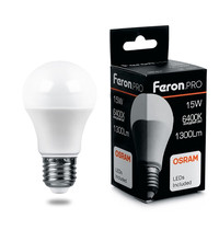 Лампа светодиодная Feron LB-1015 38037 15Вт 230В E27 6400K