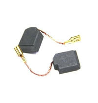 Электроугольная щетка Rezer 469(1) 6,4мм х 10мм х 15мм (скос, поводок, клемма-мама, отстрел, подходит для DeWalt DW-135/137)