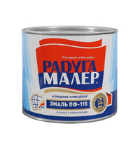 Эмаль универсальная Радугамалер ПФ-115 1,9кг (белая, матовая)