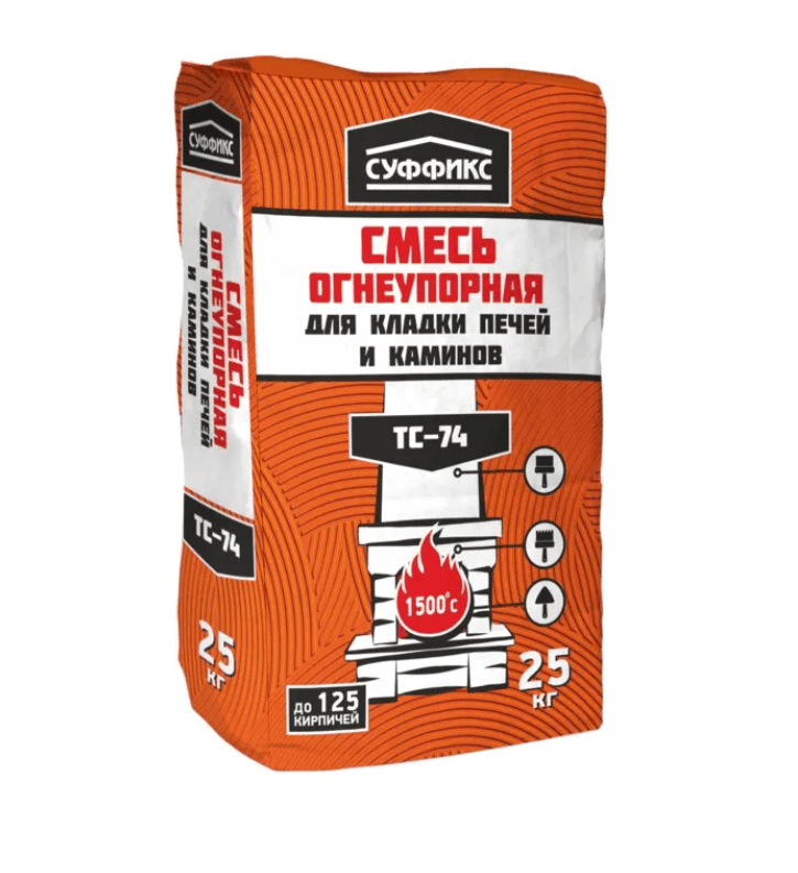 Смесь огнеупорная Суффикс ТС-74 8552 25 кг