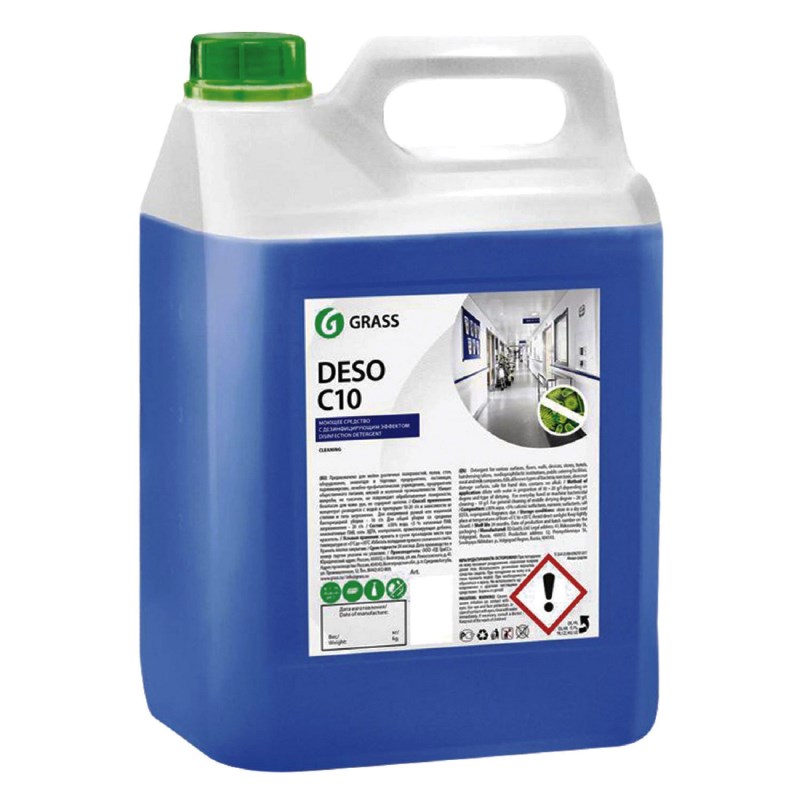 Средство дезинфицирующее для поверхностей Grass DESO C10 125191 5 л