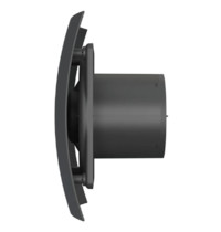 Вентилятор вытяжной DiCiTi Breeze 4C Matt black D98 (осевой, с обратным клапаном, декоративный)
