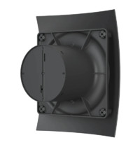 Вентилятор вытяжной DiCiTi Breeze 4C Matt black D98 (осевой, с обратным клапаном, декоративный)