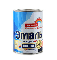 Эмаль универсальная Радугамалер ПФ-115 0,9кг (кремовая)
