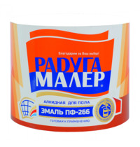 Эмаль для пола Радугамалер ПФ-266 1,9кг (светлый орех)