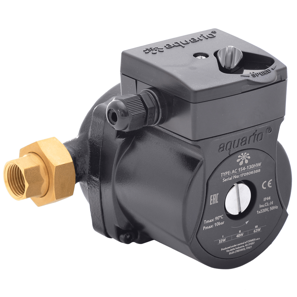 Насос циркуляционный Aquario AC 154-130HW 5154 (для ГВС)
