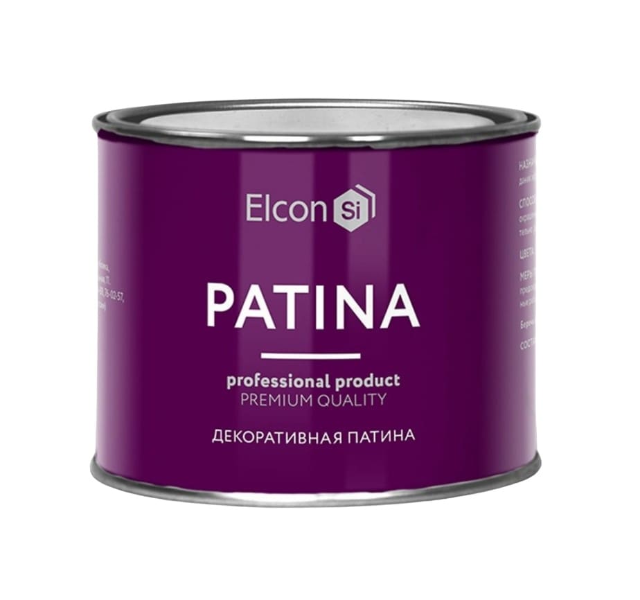 Краска декоративная Elcon Patina 0,2кг (старое золото)