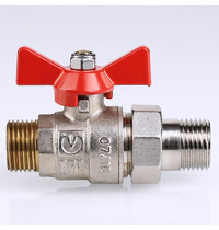 Кран шаровой Valtec Base VT.226.N.05 НР 3/4 дюйма (с полусгоном)