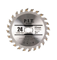 Диск пильный по дереву P.I.T. P01A0039 24Т 89мм х 10мм (для RMS89-C)